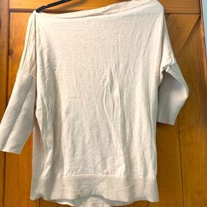 Moth off the shoulder sweater